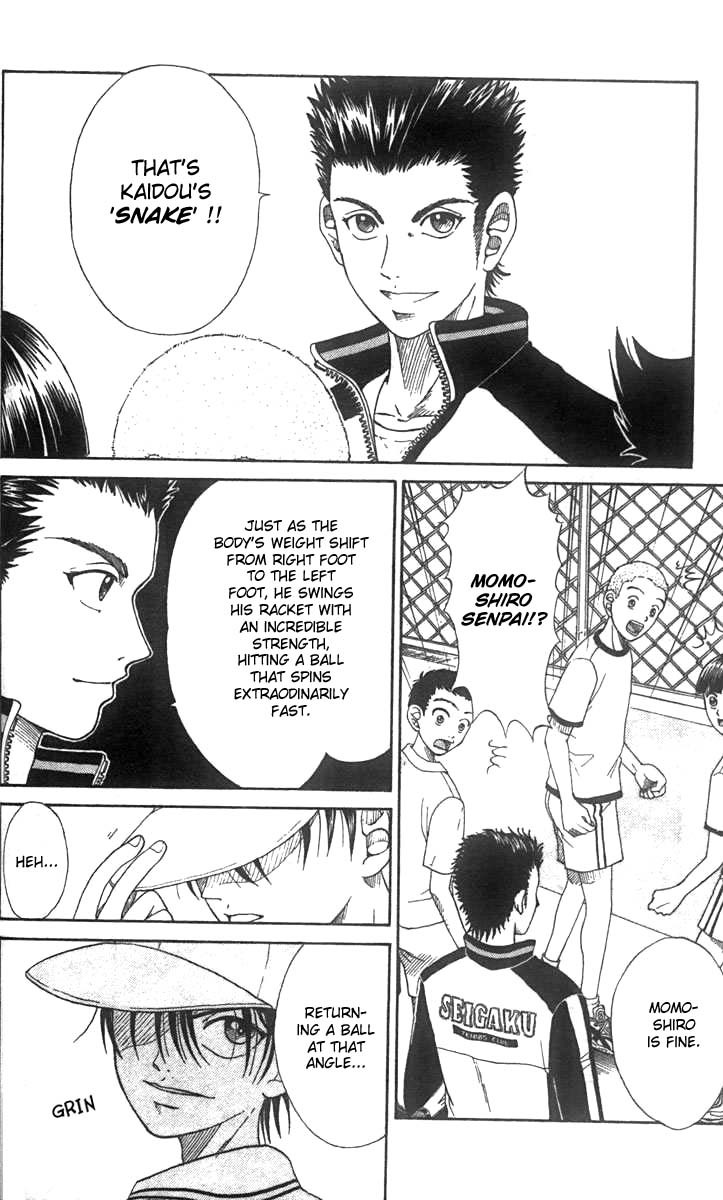 Prince of Tennis Chapter 8 page 19 - Chapter 8: Snake Fangs