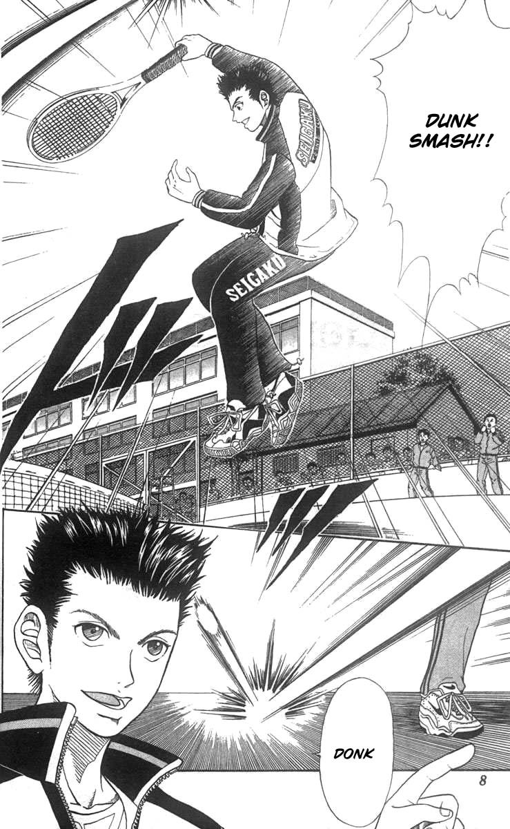 Prince of Tennis Chapter 8 page 6 - Chapter 8: Snake Fangs