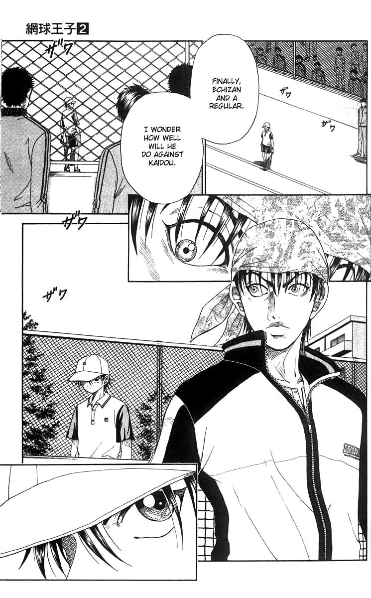 Prince of Tennis Chapter 8 page 9 - Chapter 8: Snake Fangs