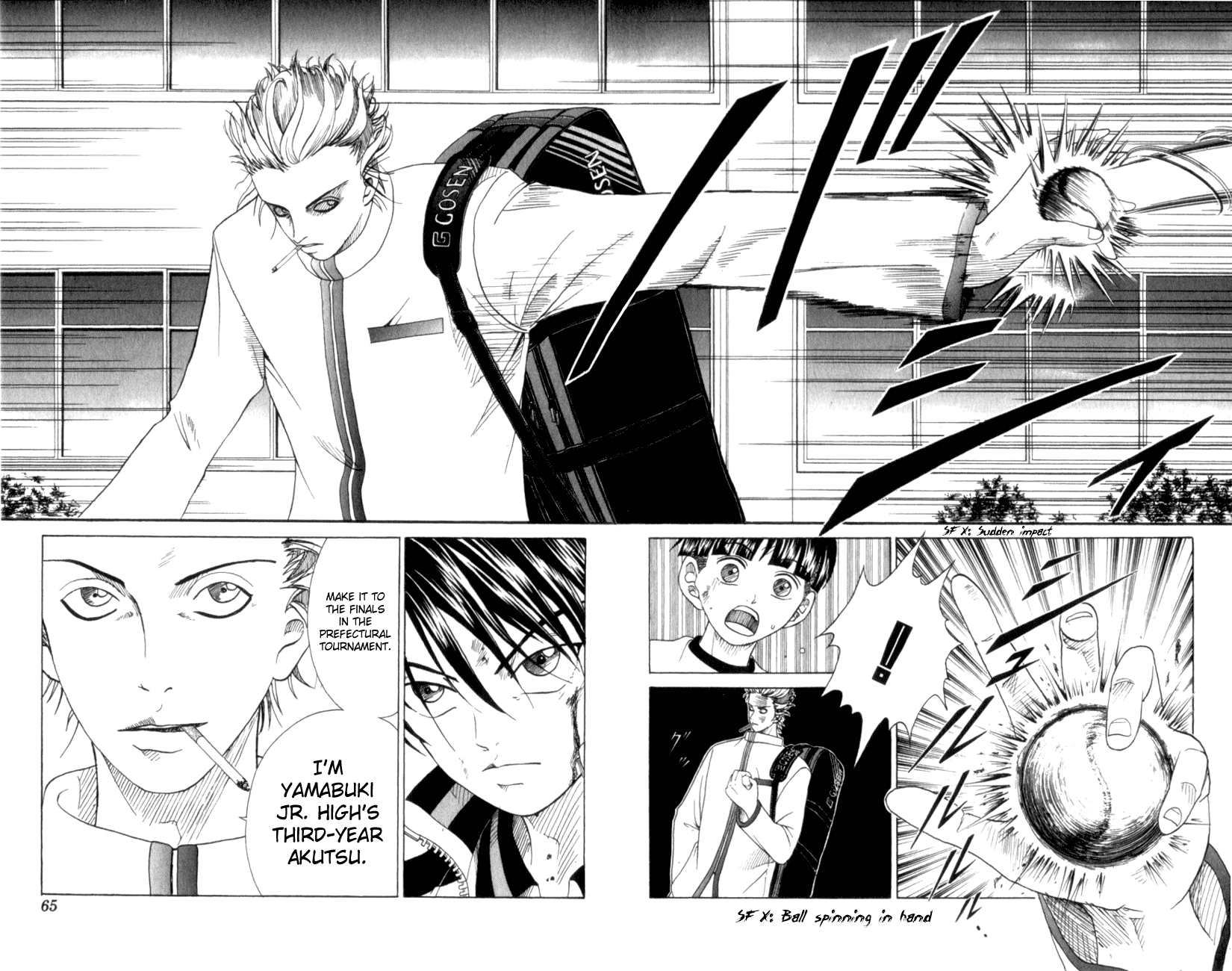 Prince of Tennis Chapter 81 page 17 - Chapter 81: Self-Introduction
