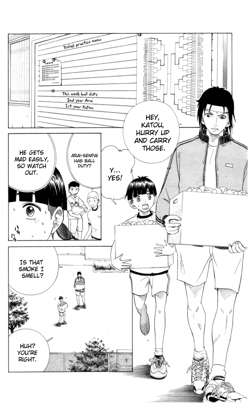 Prince of Tennis Chapter 81 page 2 - Chapter 81: Self-Introduction