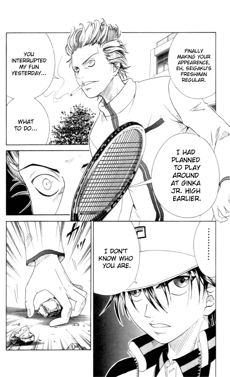 Prince of Tennis Chapter 81 page 9 - Chapter 81: Self-Introduction