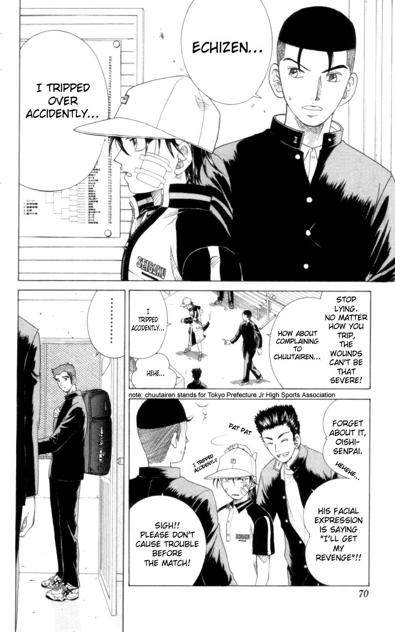 Prince of Tennis Chapter 82 page 4 - Chapter 82: Self-Introduction 2
