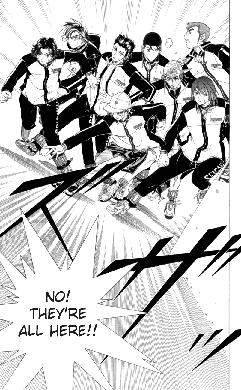 Prince of Tennis Chapter 83 page 16 - Chapter 83: For the Sake of Tomorrow...!!