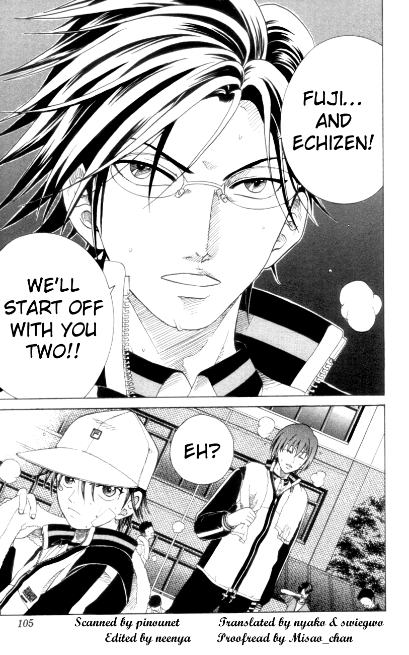 Prince of Tennis Chapter 83 page 19 - Chapter 83: For the Sake of Tomorrow...!!