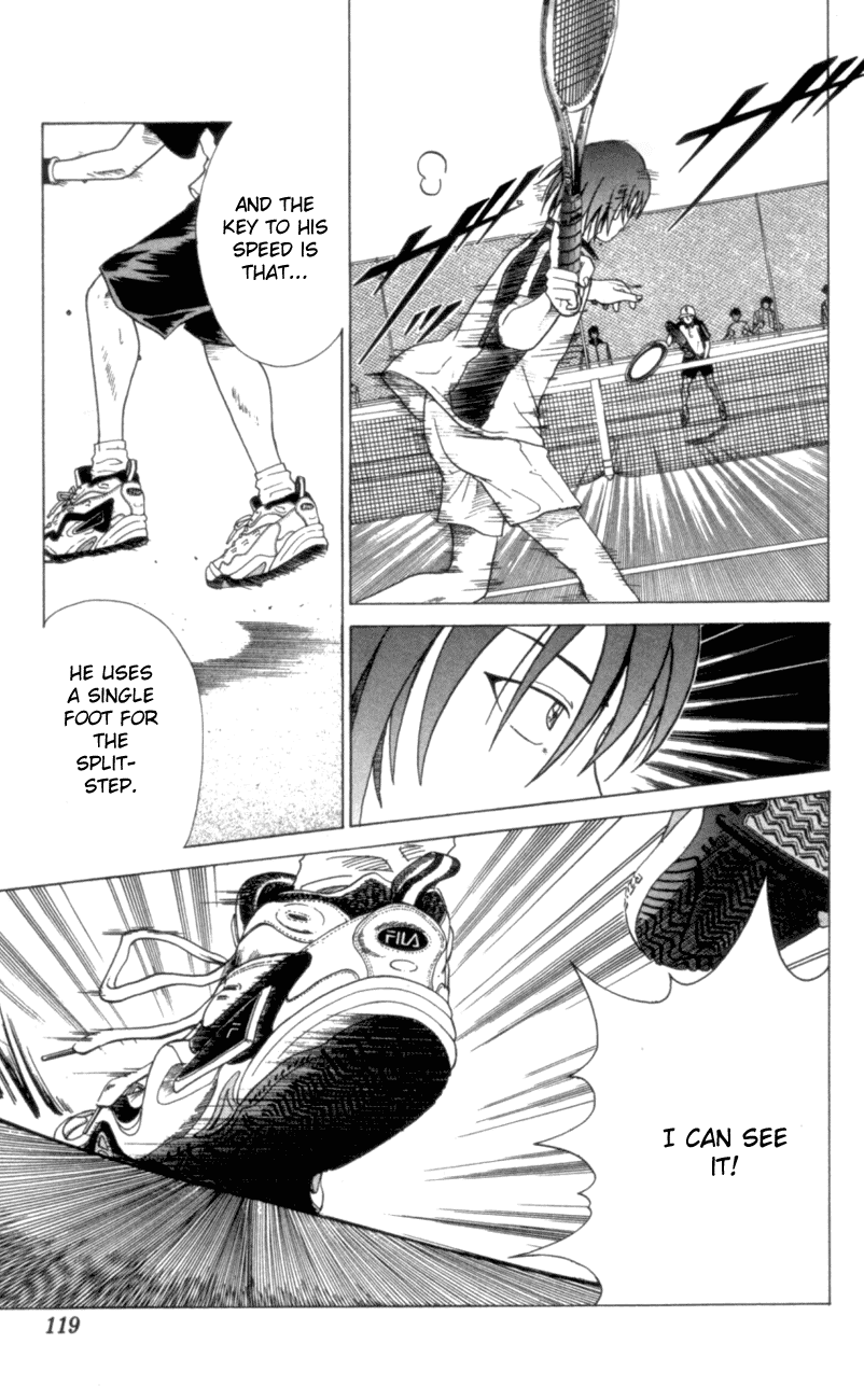 Prince of Tennis Chapter 84 page 12 - Chapter 84: Game Played in Real Earnest