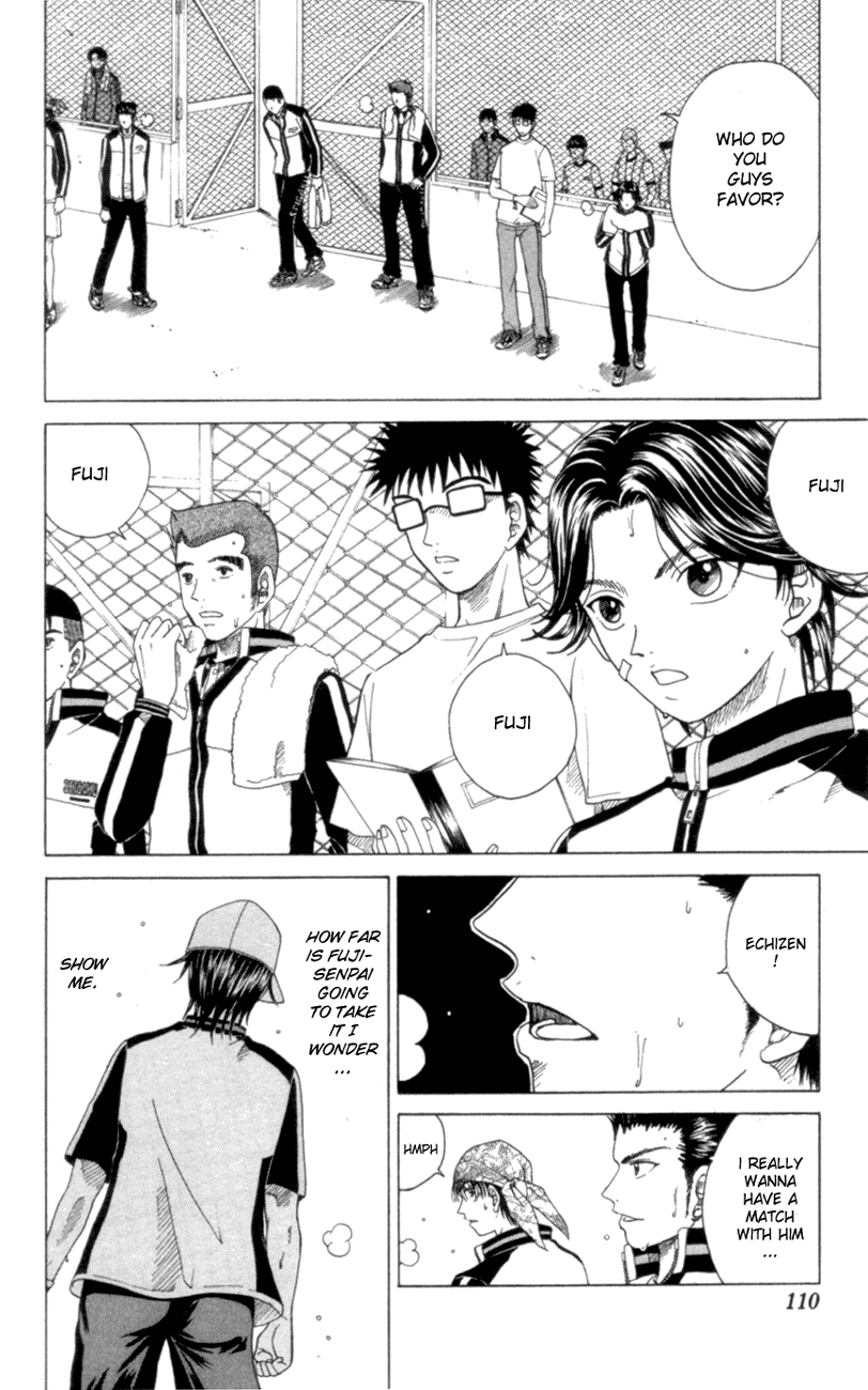 Prince of Tennis Chapter 84 page 3 - Chapter 84: Game Played in Real Earnest