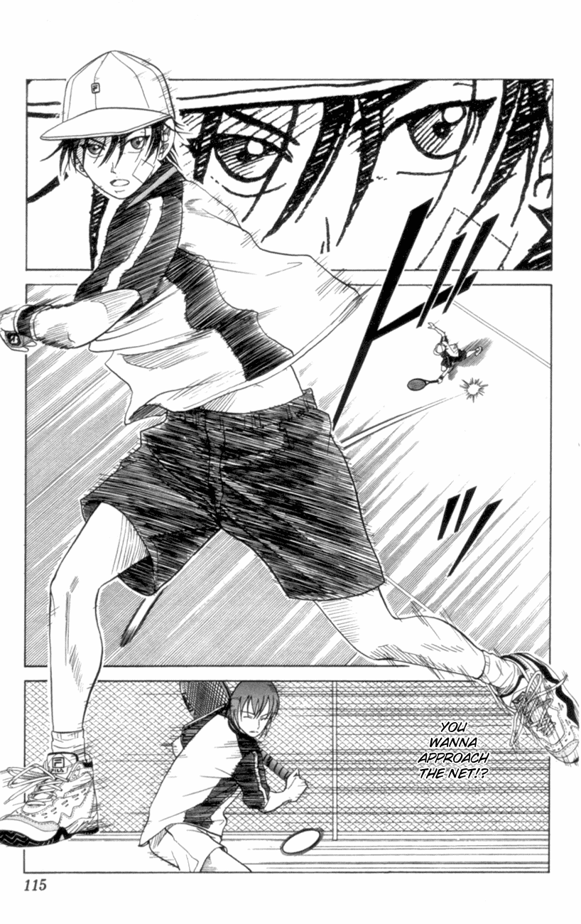 Prince of Tennis Chapter 84 page 8 - Chapter 84: Game Played in Real Earnest