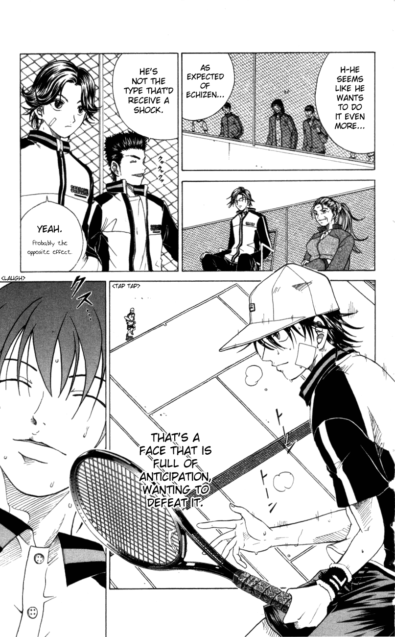 Prince of Tennis Chapter 86 page 9 - Chapter 86: Challenge
