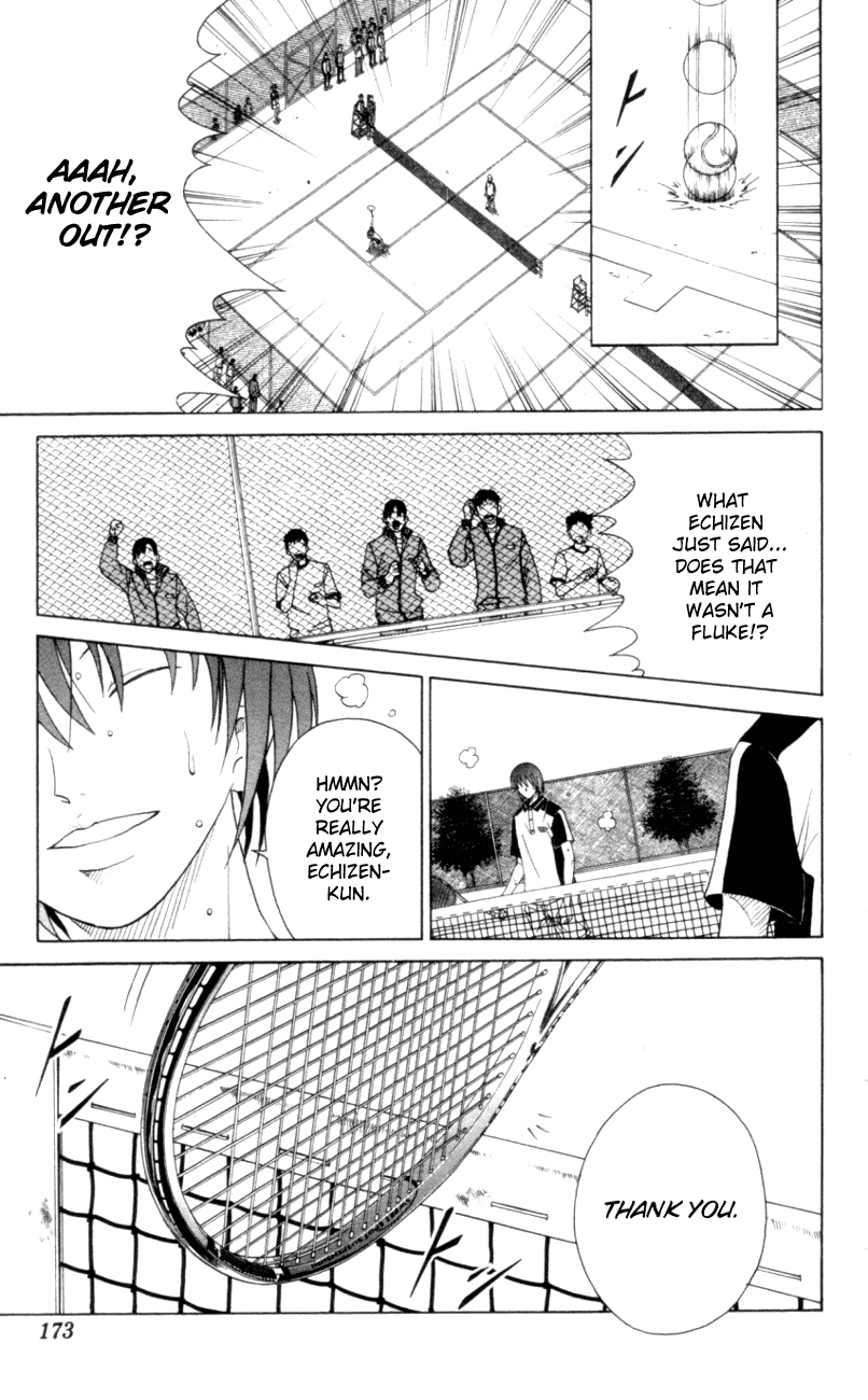 Prince of Tennis Chapter 87 page 15 - Chapter 87: Trouble