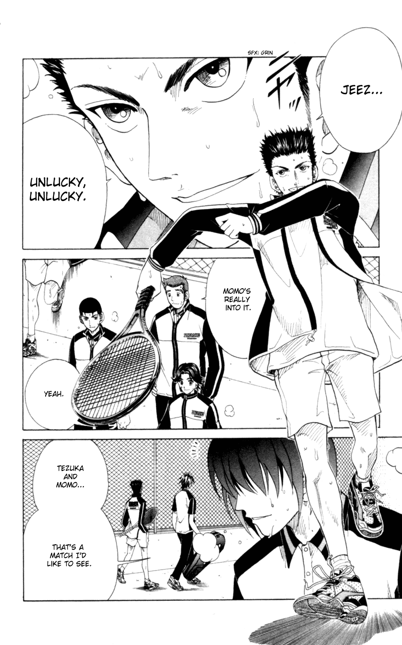 Prince of Tennis Chapter 88 page 10 - Chapter 88: Seigaku's Number One Ruffian