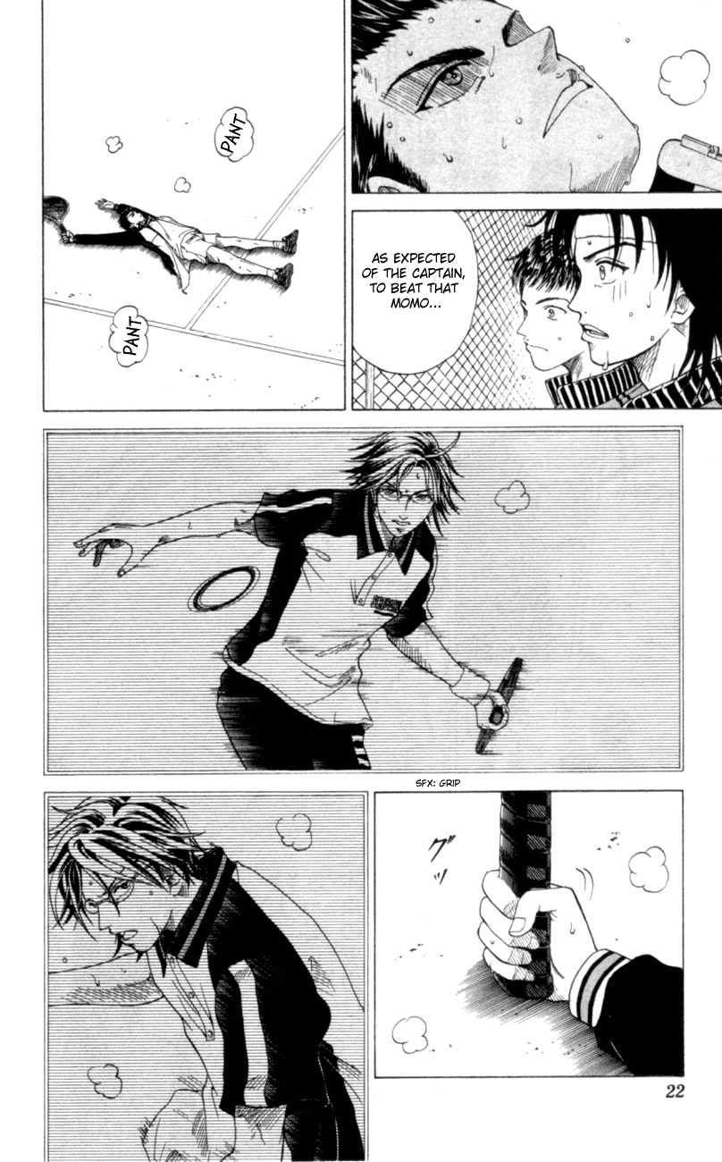 Prince of Tennis Chapter 88 page 21 - Chapter 88: Seigaku's Number One Ruffian