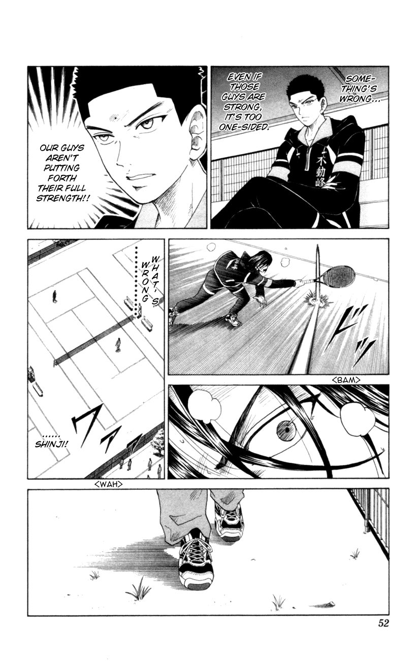 Prince of Tennis Chapter 90 page 10 - Chapter 90: ~ Quarterfinal Match 1 ~ Fudoumine vs Yamabuki