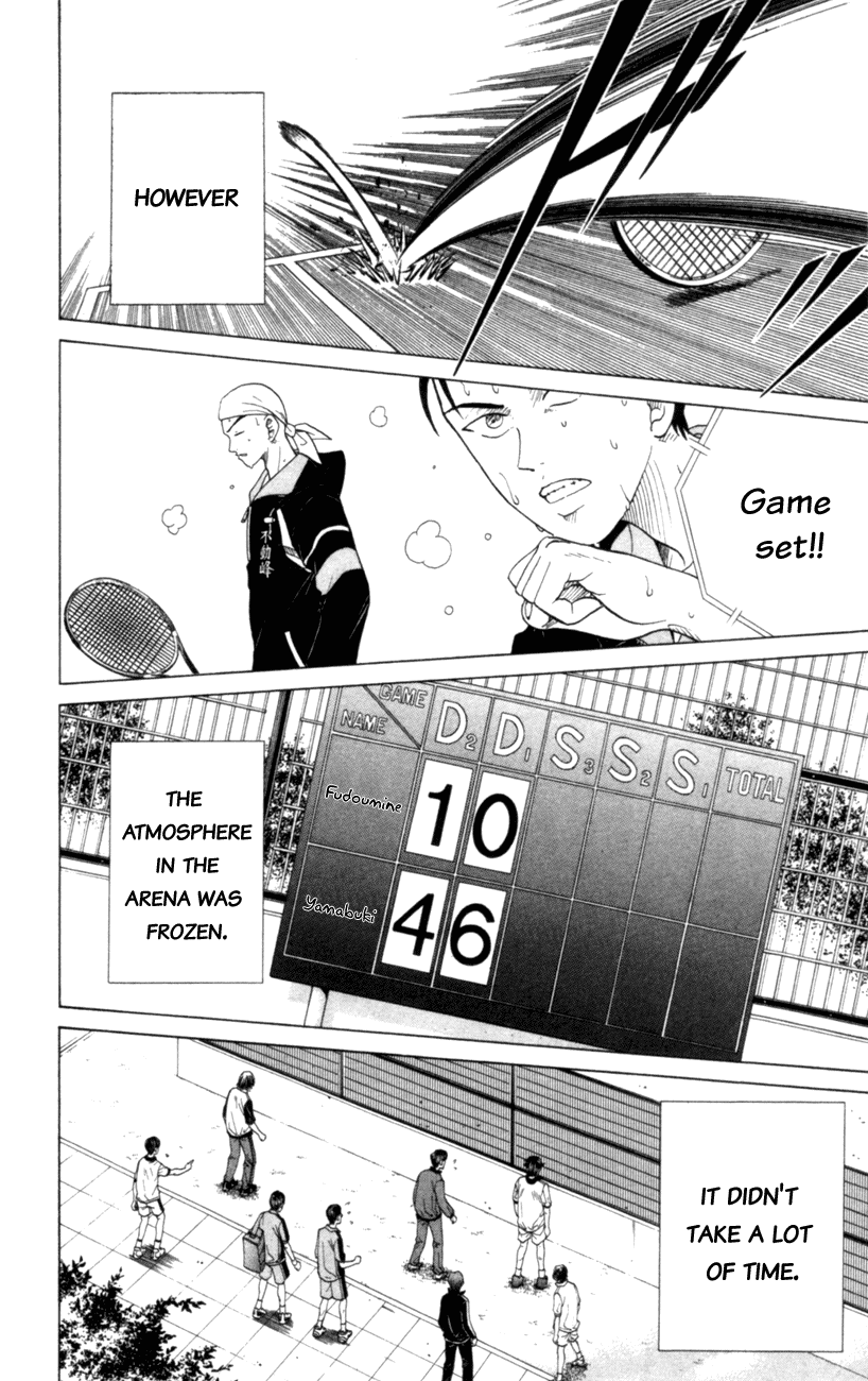 Prince of Tennis Chapter 90 page 8 - Chapter 90: ~ Quarterfinal Match 1 ~ Fudoumine vs Yamabuki
