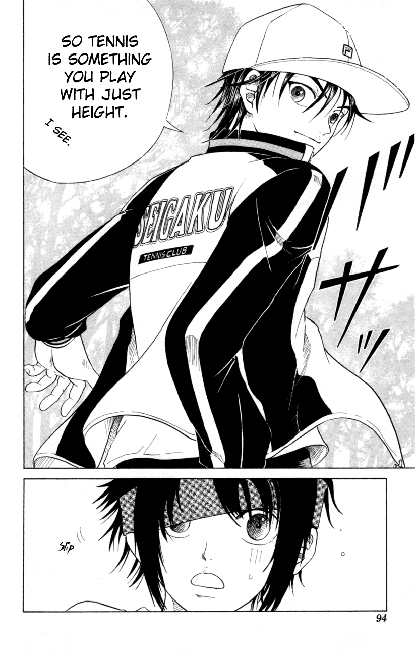 Prince of Tennis Chapter 92 page 10 - Chapter 92: National Level