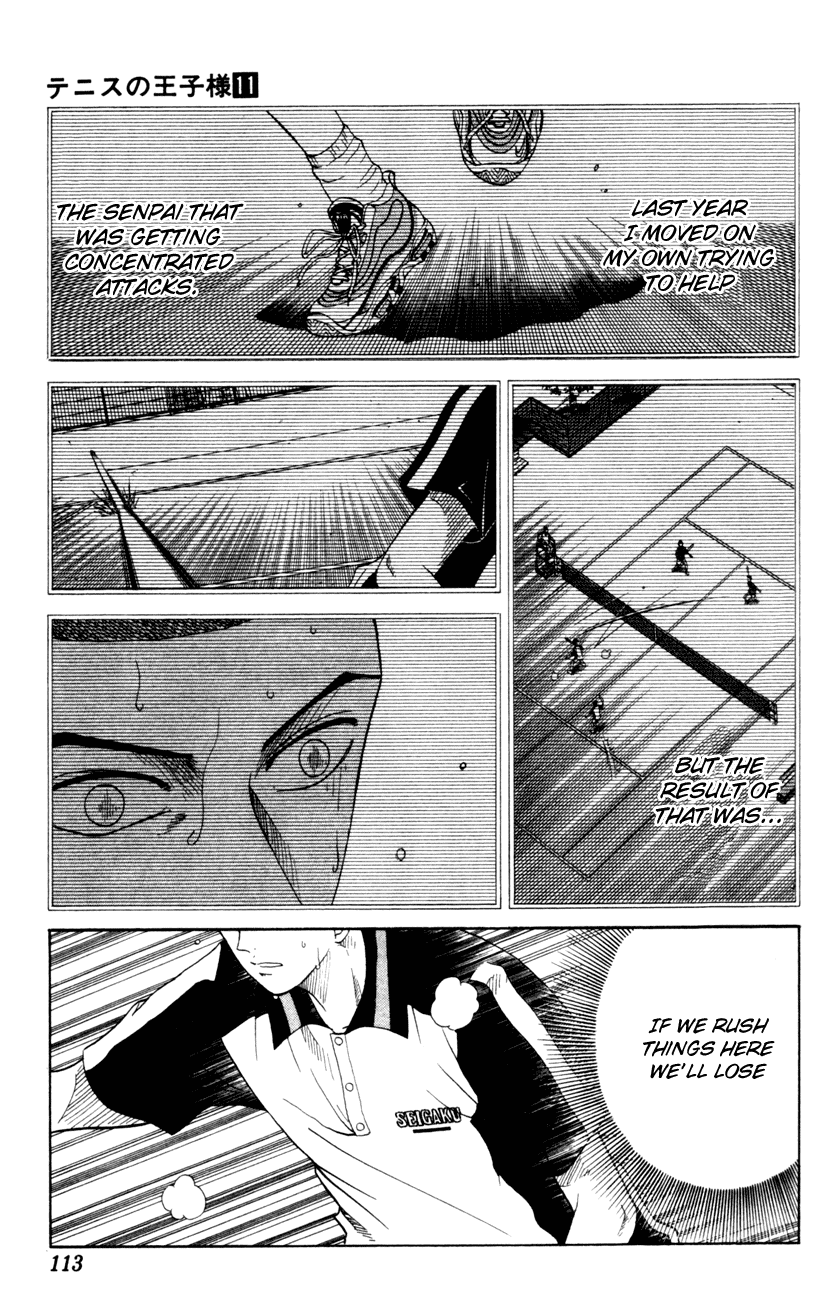 Prince of Tennis Chapter 93 page 10 - Chapter 93: Minami-Higashikata Pair