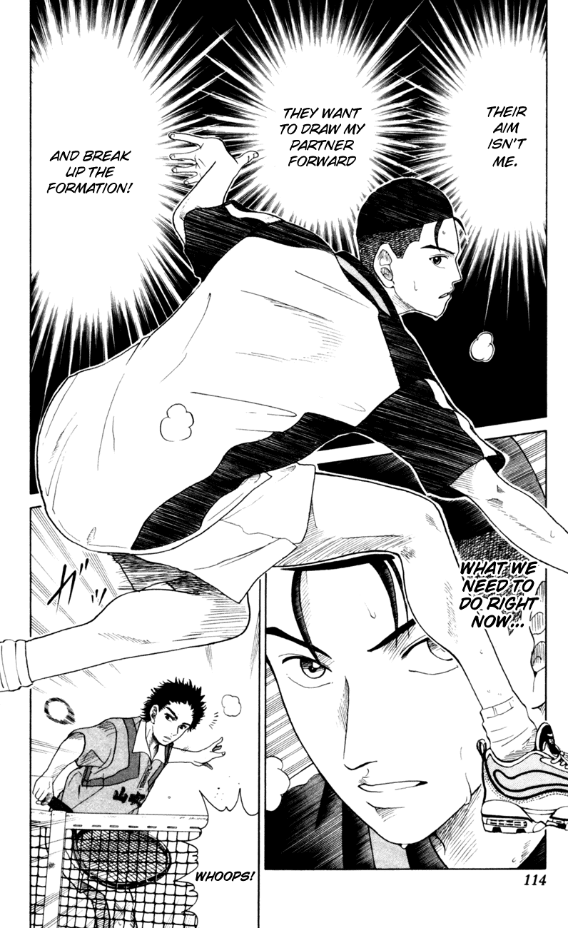 Prince of Tennis Chapter 93 page 11 - Chapter 93: Minami-Higashikata Pair