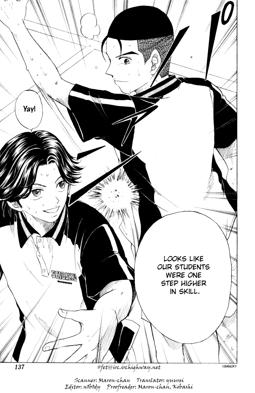 Prince of Tennis Chapter 94 page 17 - Chapter 94: Jimmies