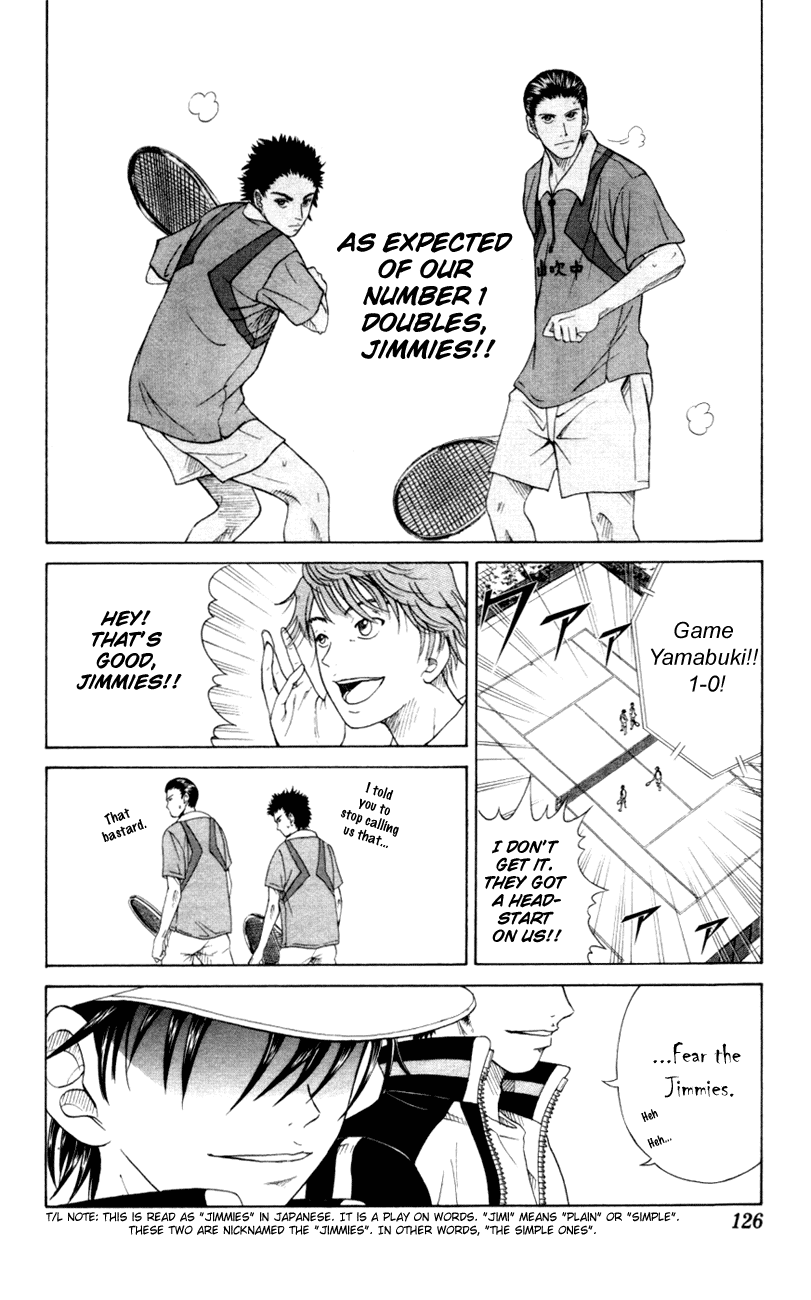 Prince of Tennis Chapter 94 page 8 - Chapter 94: Jimmies