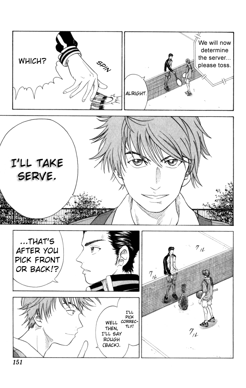 Prince of Tennis Chapter 95 page 11 - Chapter 95: A Lucky Beggar