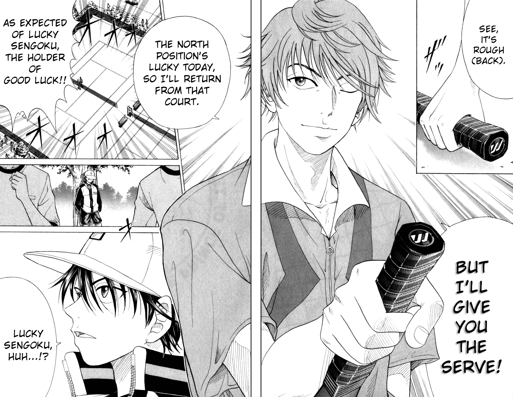 Prince of Tennis Chapter 95 page 14 - Chapter 95: A Lucky Beggar