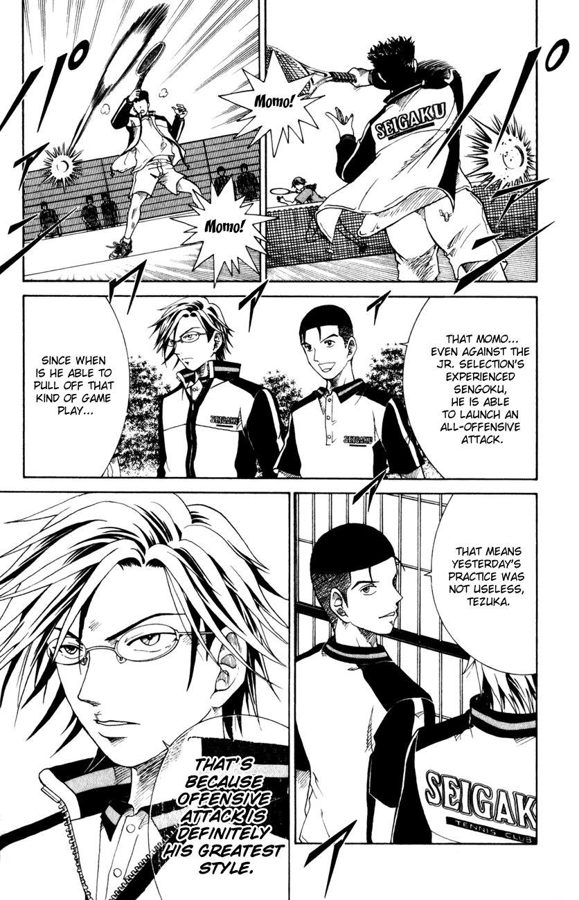 Prince of Tennis Chapter 96 page 10 - Chapter 96: Singles 3
