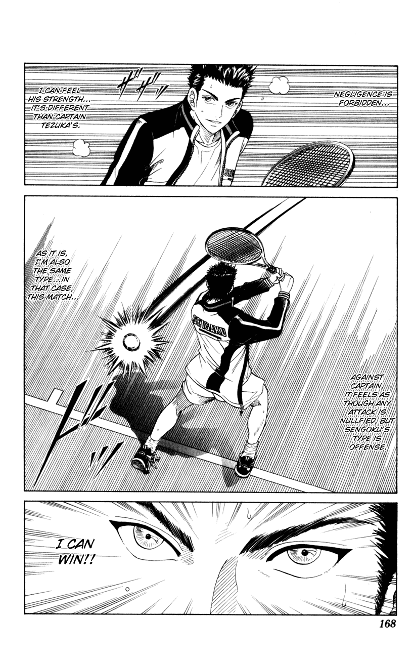 Prince of Tennis Chapter 96 page 11 - Chapter 96: Singles 3