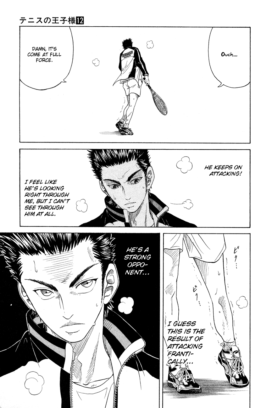 Prince of Tennis Chapter 98 page 10 - Chapter 98: Determination