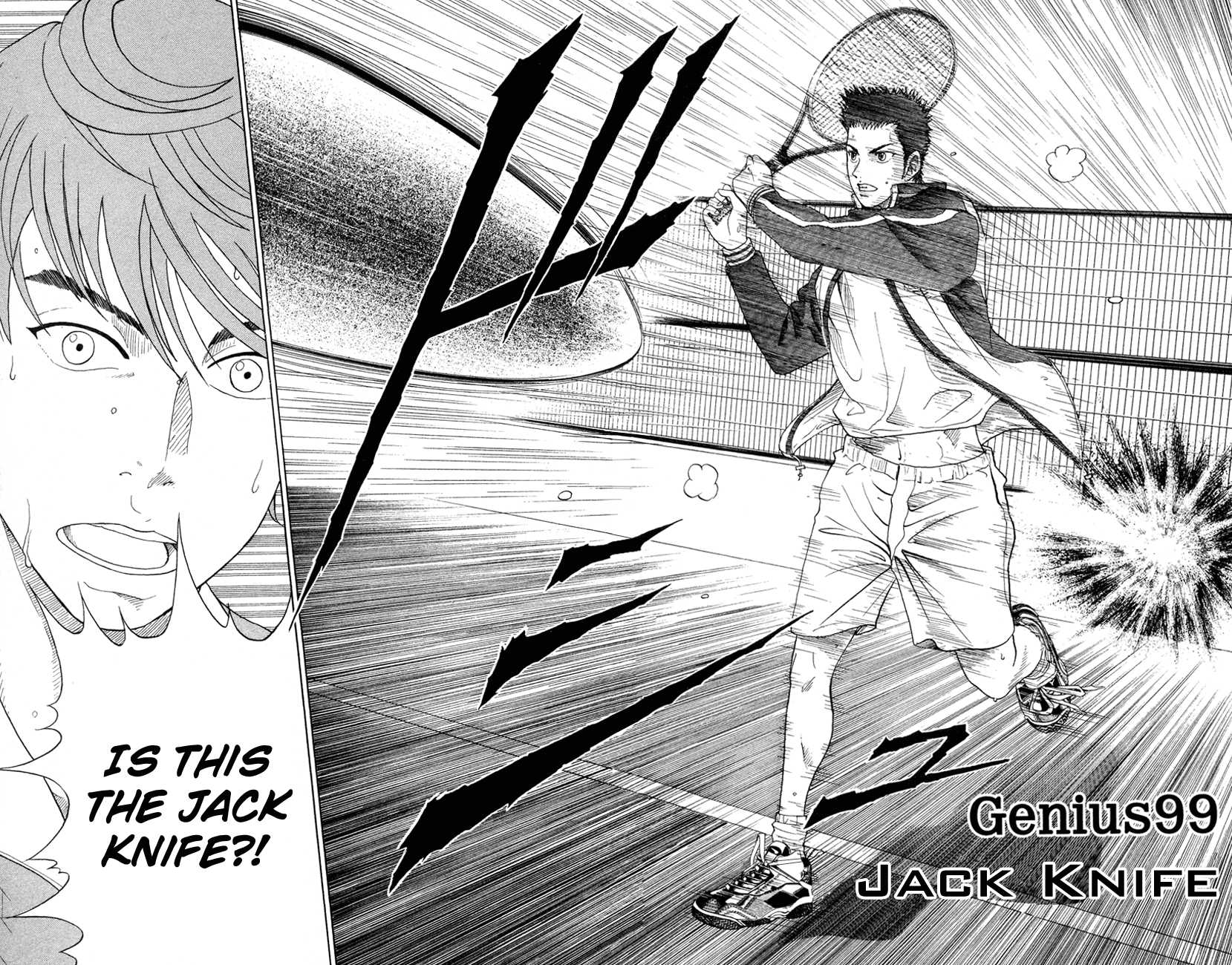 Prince of Tennis Chapter 99 page 1 - Chapter 99: Jack Knife