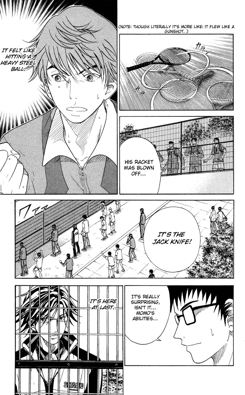 Prince of Tennis Chapter 99 page 5 - Chapter 99: Jack Knife