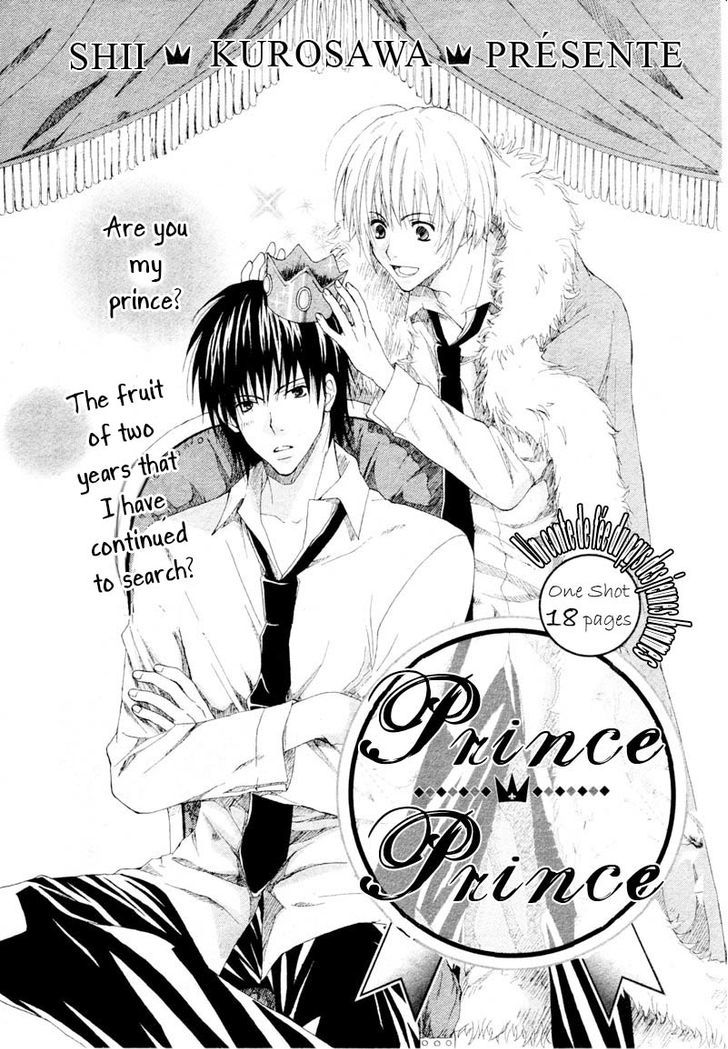 Prince Prince (KUROSAWA Shii) Chapter 1 page 2 - Chapter 1 : Oneshot
