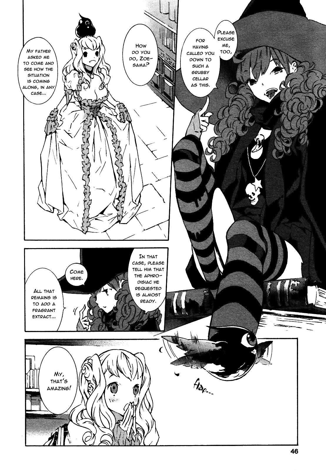Princess and the Witch Chapter 0.2 page 4 - Chapter 0 v2 : [Oneshot]