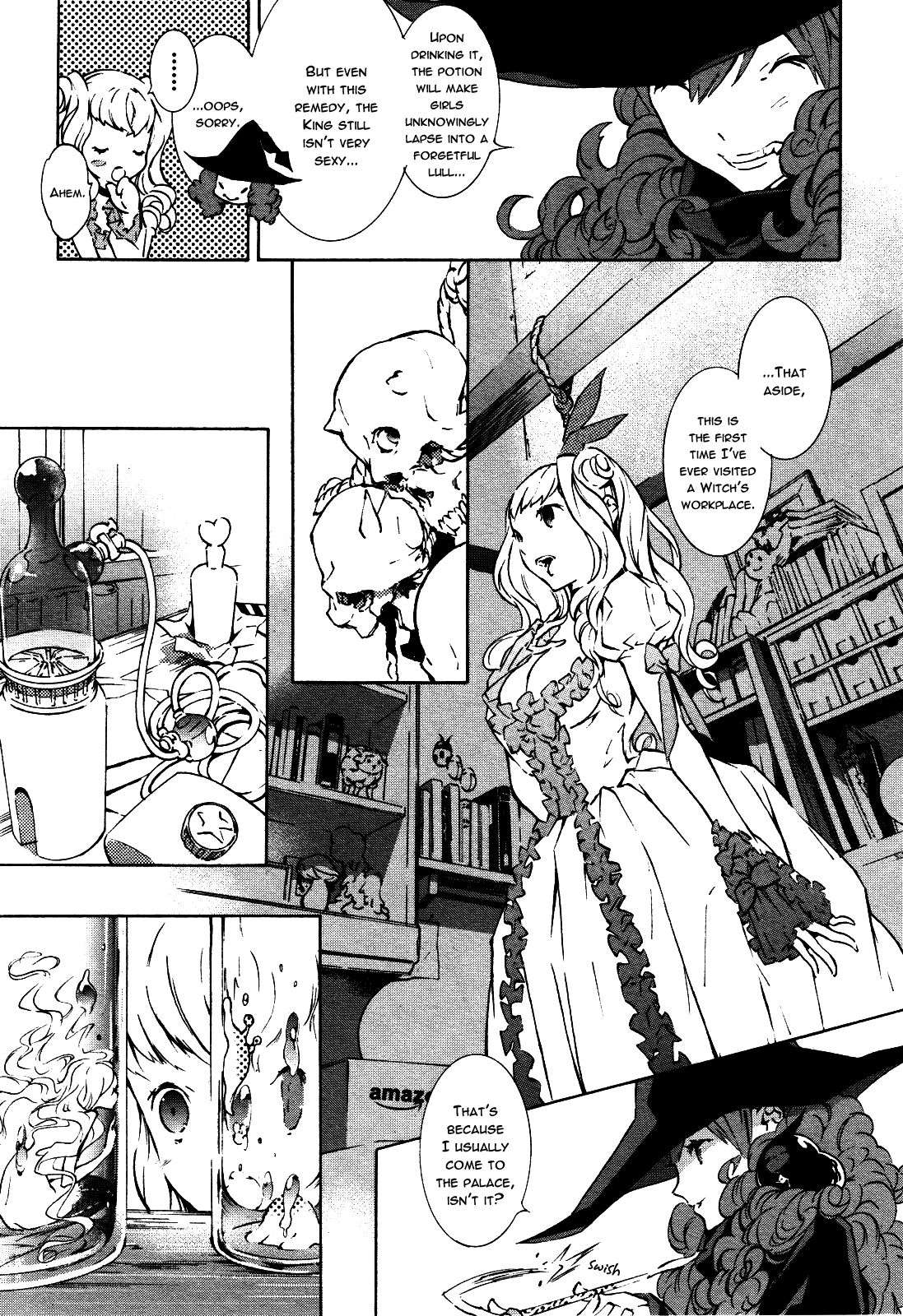 Princess and the Witch Chapter 0.2 page 5 - Chapter 0 v2 : [Oneshot]