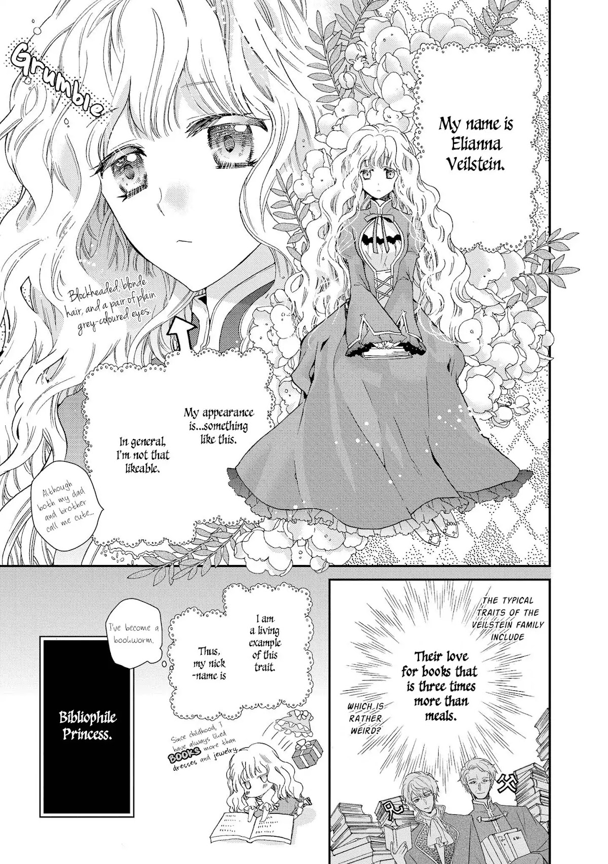 Princess Bibliophile Chapter 1 page 6 - Chapter 1