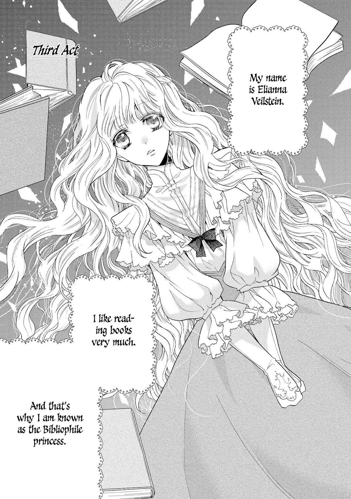 Princess Bibliophile Chapter 3 page 2 - Chapter 3