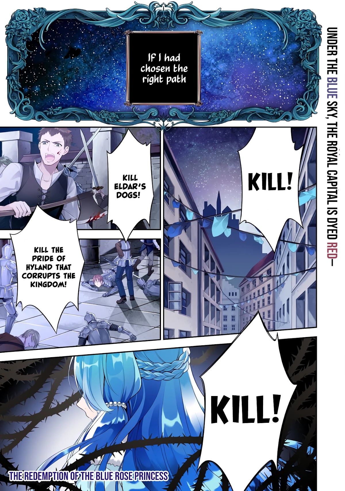 Princess Blue Rose and Rebuilding Kingdom Chapter 1.1 page 2 - Chapter 1.1: The Awakening of Princess Blue Rose
