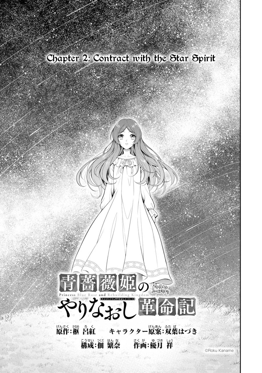 Princess Blue Rose and Rebuilding Kingdom Chapter 2 page 5 - Chapter 2: Contract with the Star Spirit
