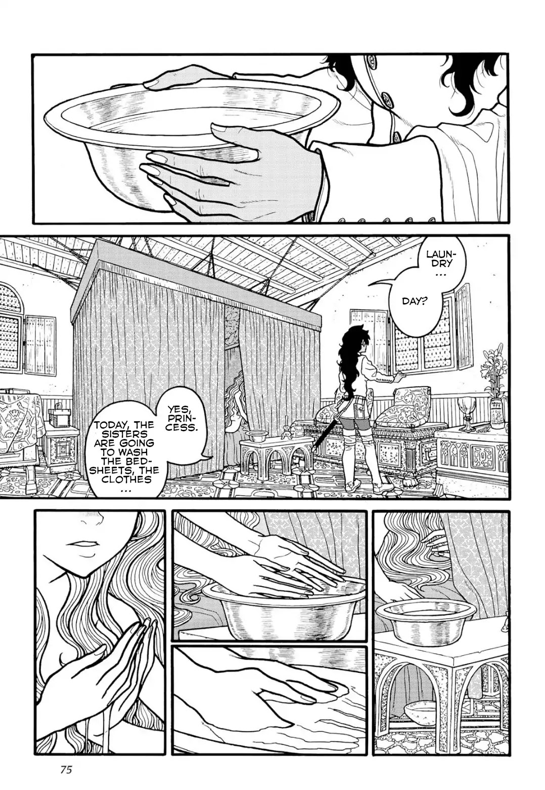 Princess Candle Chapter 3 page 10 - Chapter 3: Laundry day