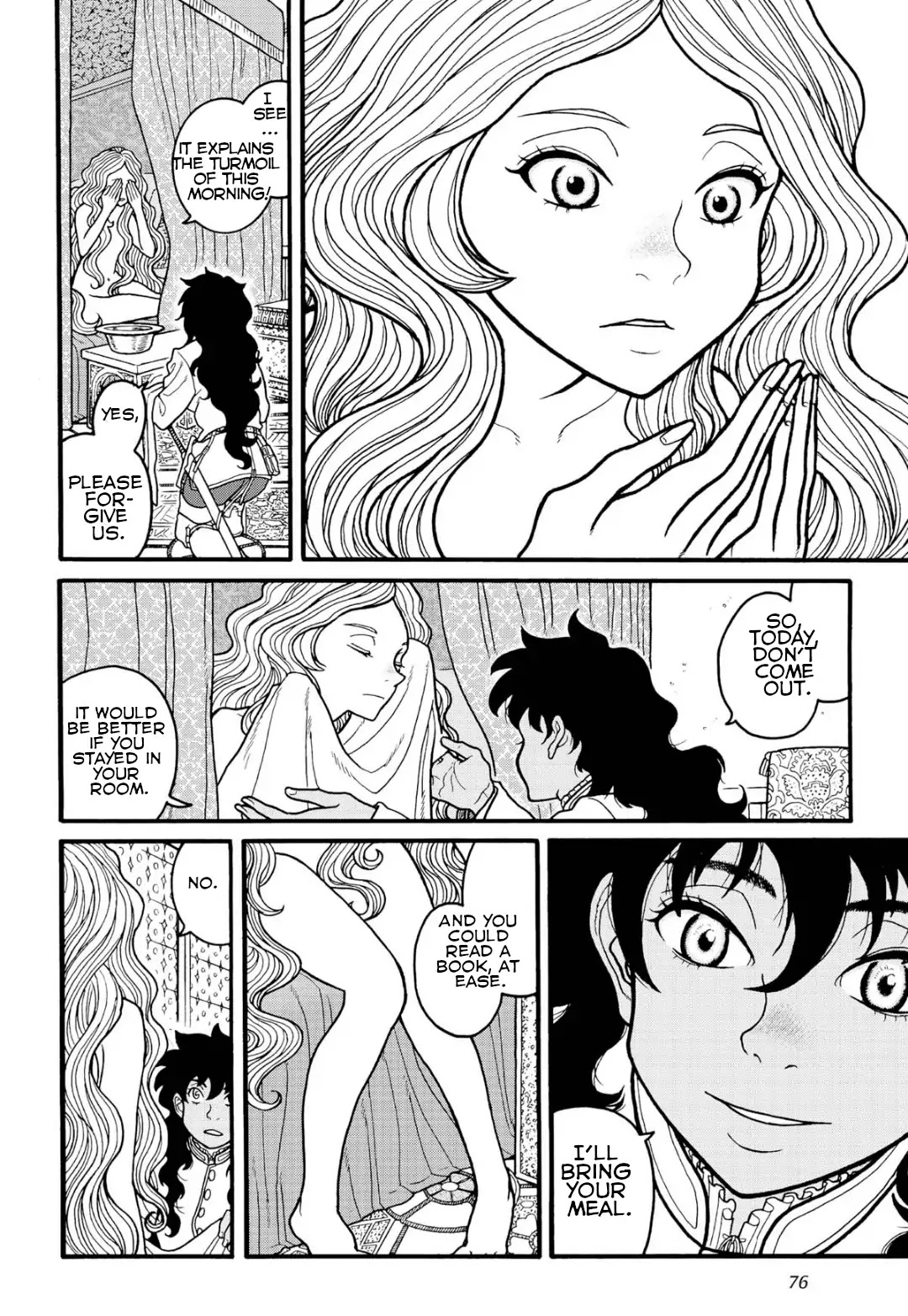 Princess Candle Chapter 3 page 11 - Chapter 3: Laundry day
