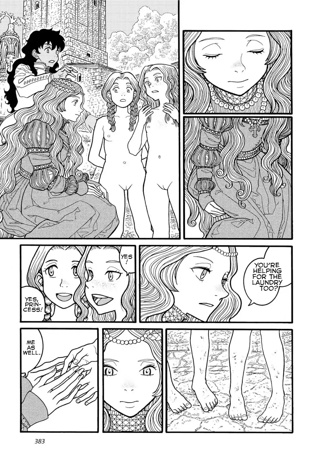 Princess Candle Chapter 3 page 18 - Chapter 3: Laundry day