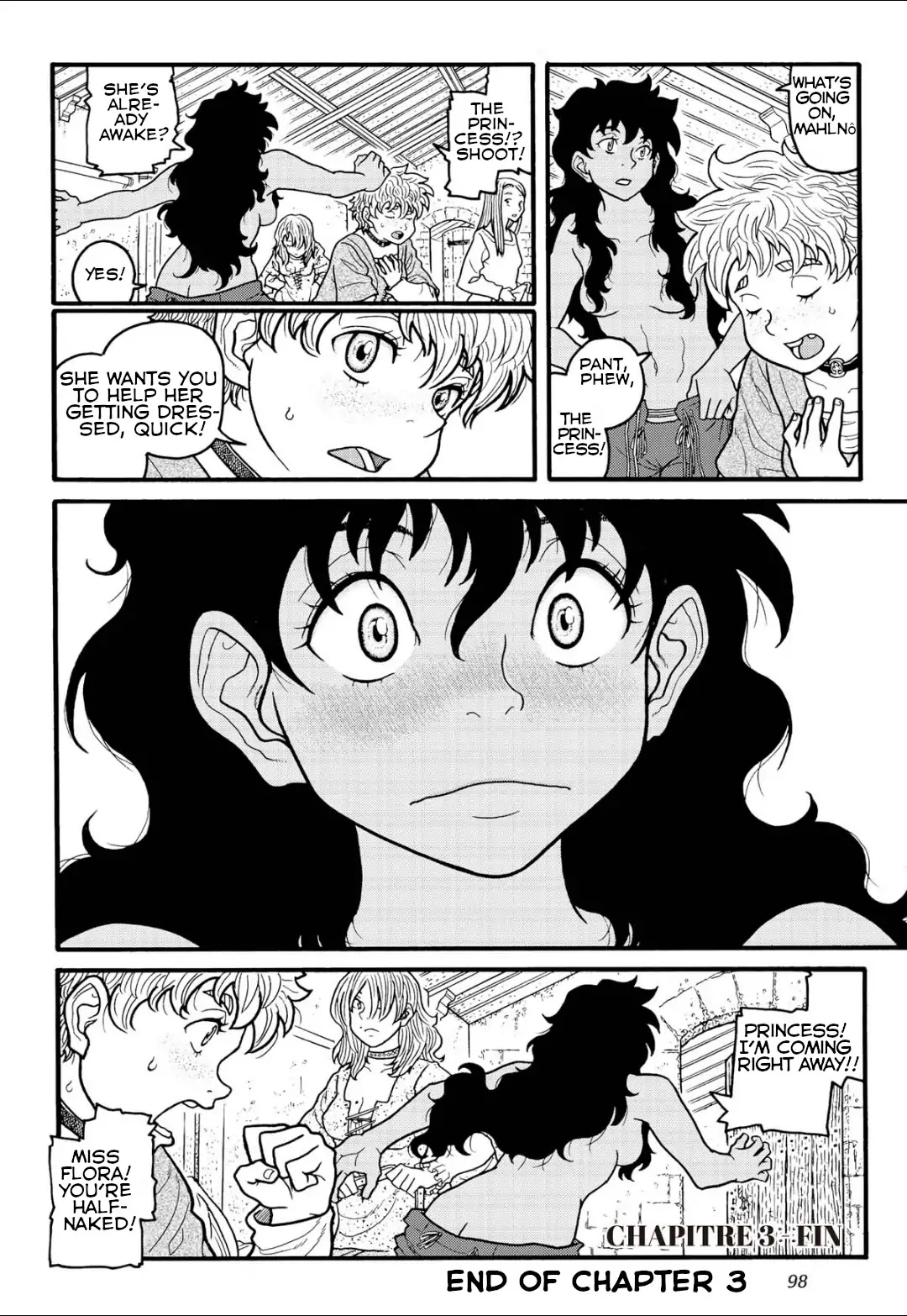 Princess Candle Chapter 3 page 32 - Chapter 3: Laundry day