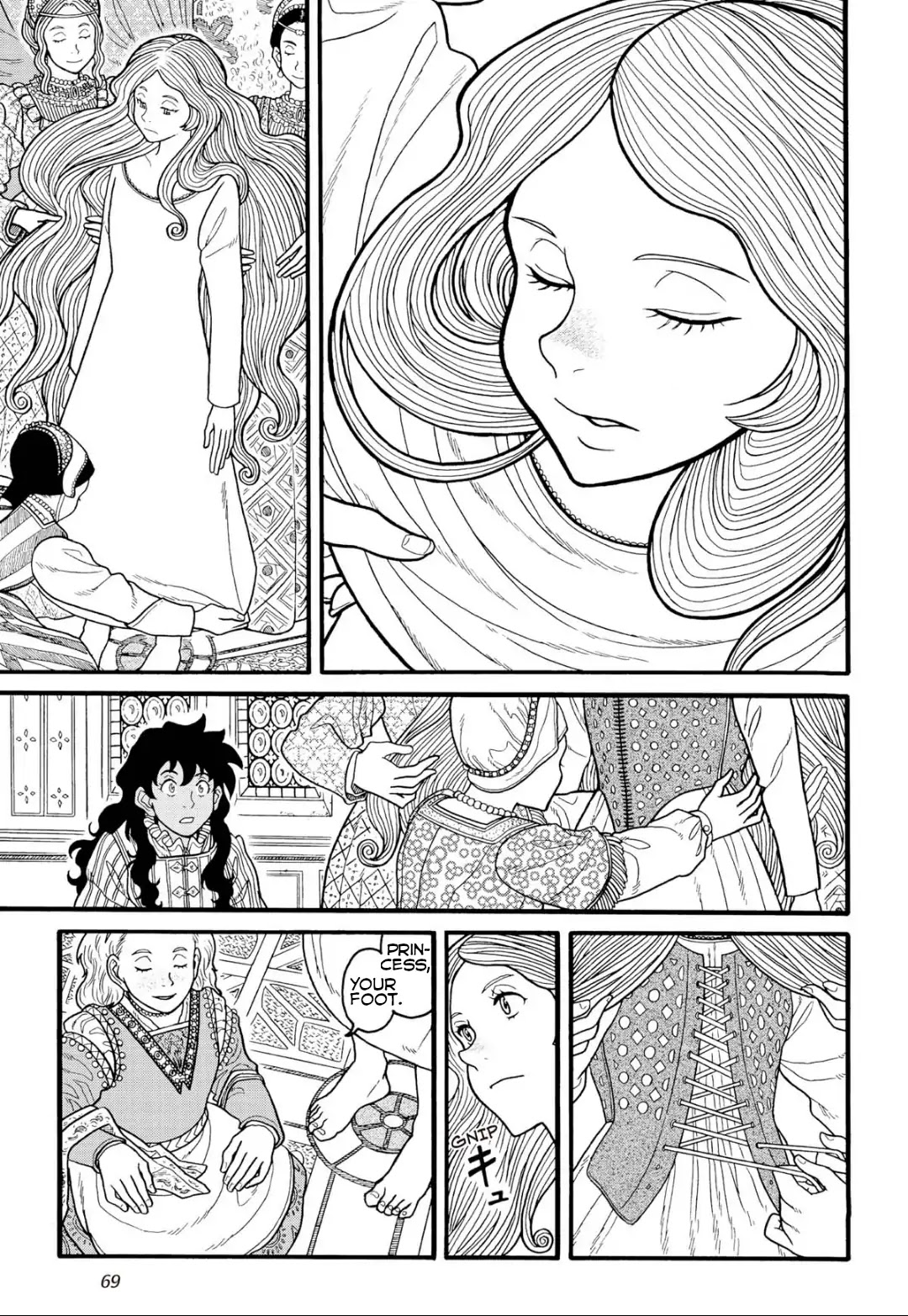 Princess Candle Chapter 3 page 4 - Chapter 3: Laundry day