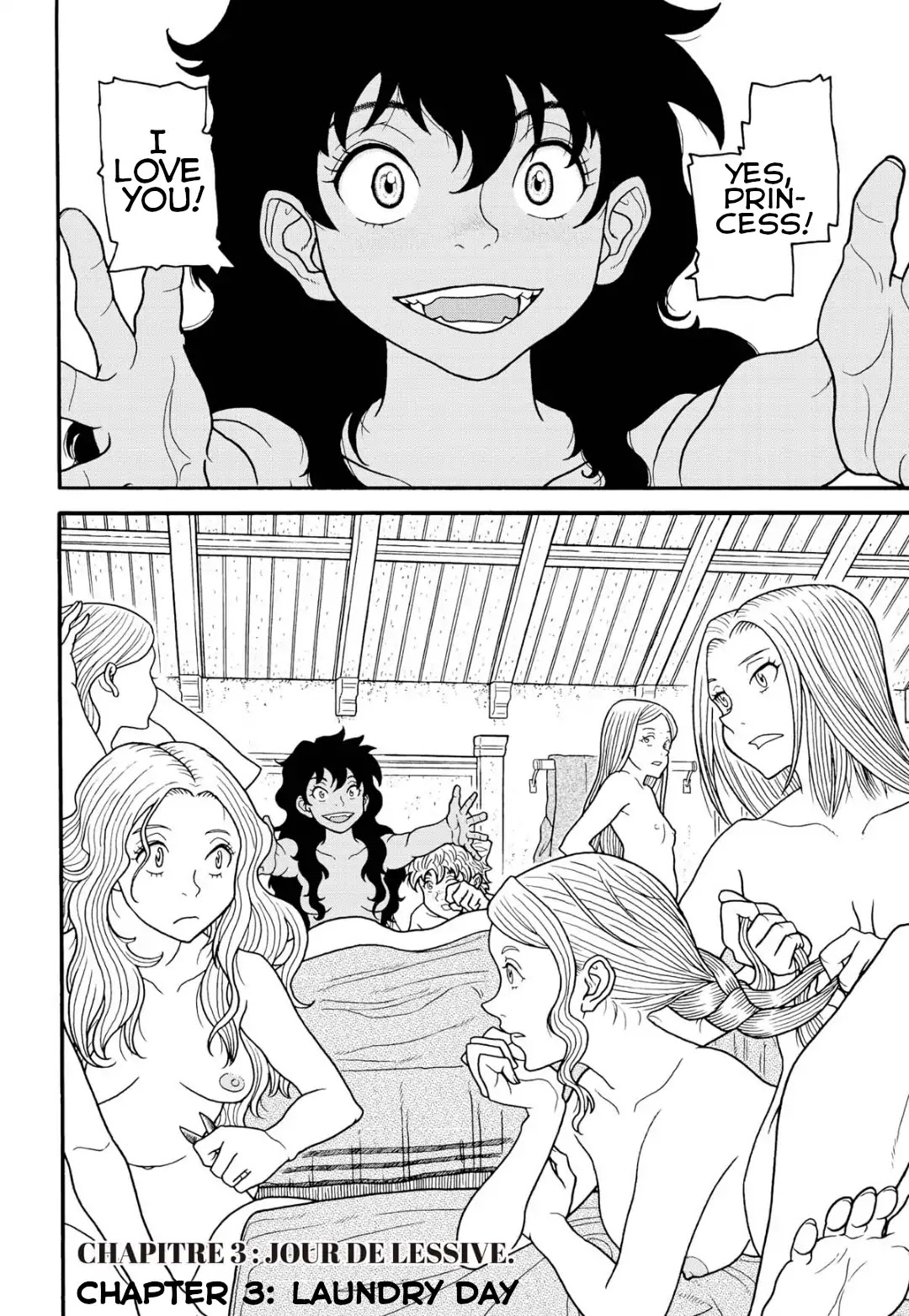 Princess Candle Chapter 3 page 7 - Chapter 3: Laundry day