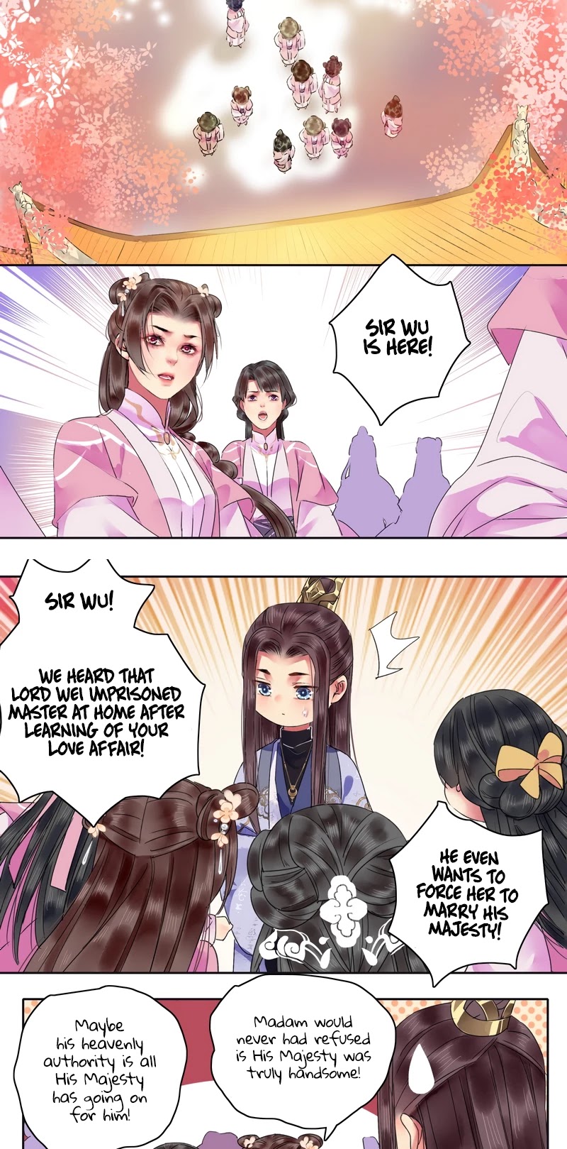 Princess in the Prince's Harem Chapter 132 page 3 - Chapter 132