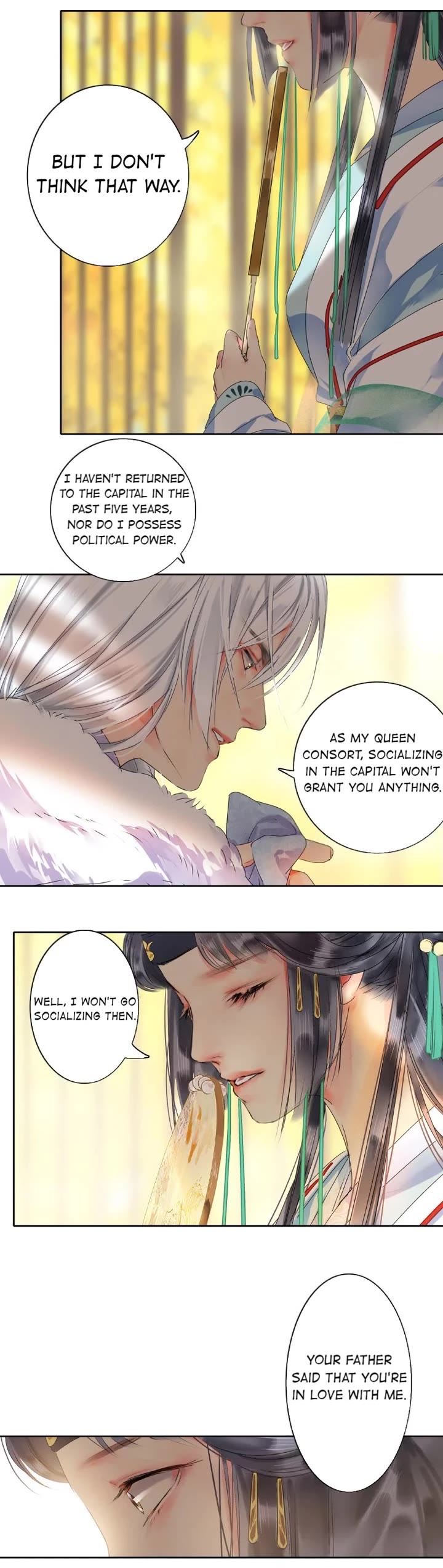 Princess in the Prince's Harem Chapter 145 page 5 - Chapter 145: Let's Get Engaged Then