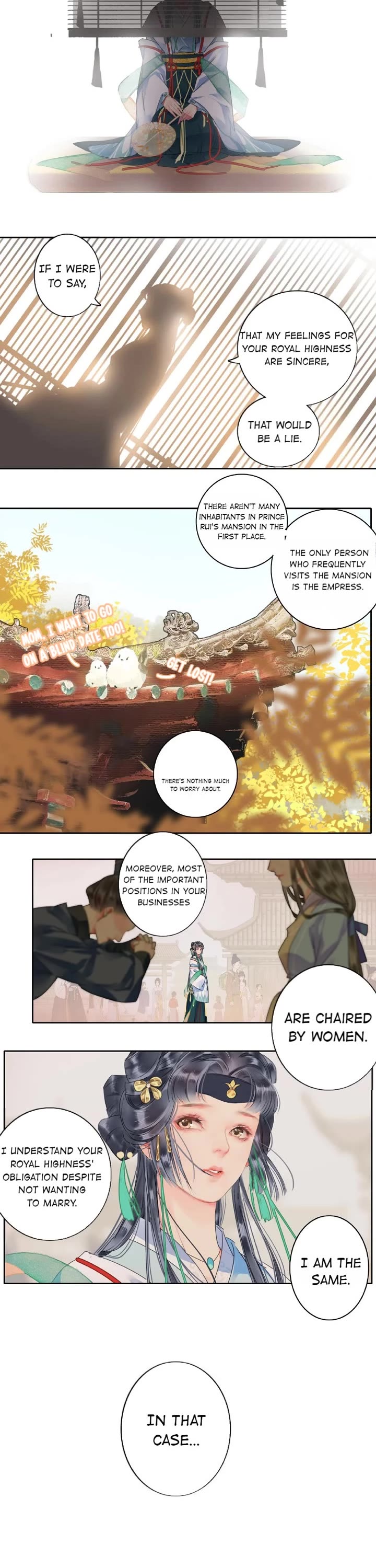 Princess in the Prince's Harem Chapter 145 page 7 - Chapter 145: Let's Get Engaged Then
