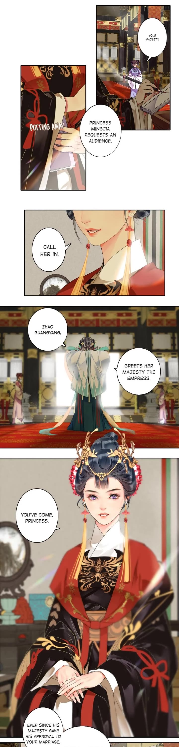 Princess in the Prince's Harem Chapter 149 page 1 - Chapter 149: They Hit It off Right Away