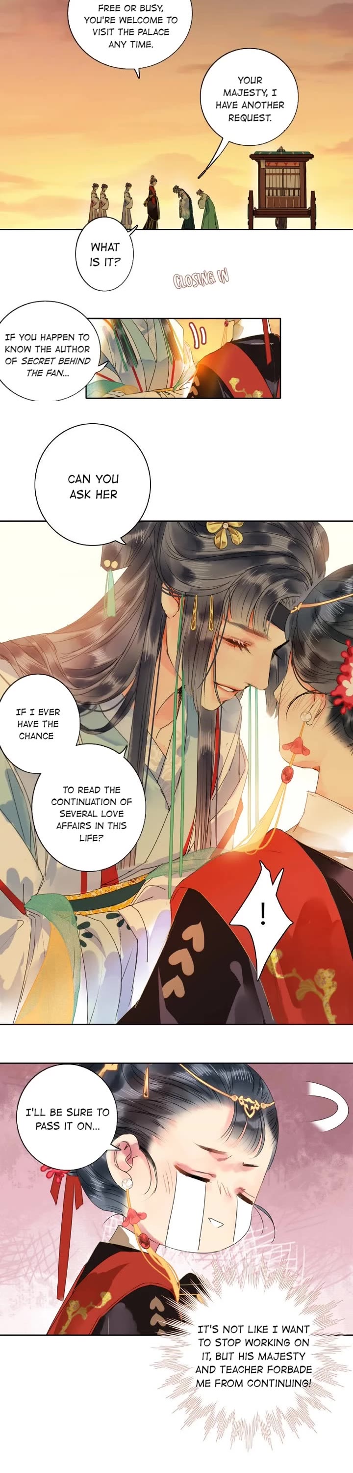 Princess in the Prince's Harem Chapter 150 page 3 - Chapter 150: As Expected of My Lovely Husband