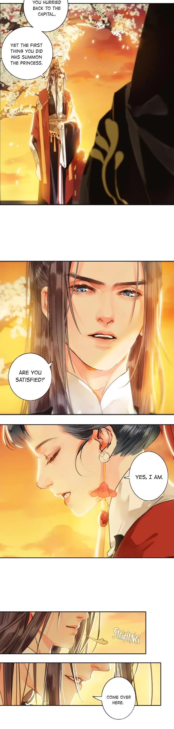 Princess in the Prince's Harem Chapter 150 page 6 - Chapter 150: As Expected of My Lovely Husband
