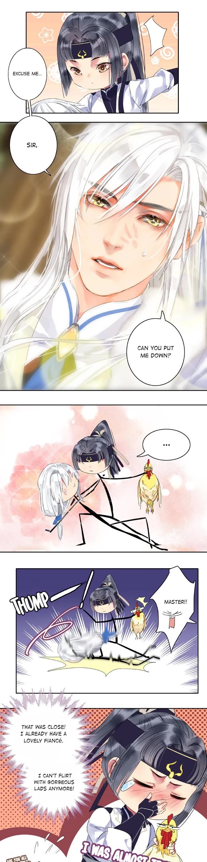 Princess in the Prince's Harem Chapter 153 page 1 - Chapter 153: Reluctant to Part
